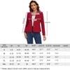 MINTLIMIT Womens Blazers Casual Suit Notched Lapel Buttons Elegant Formal