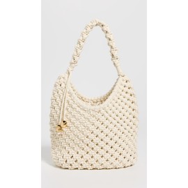 Madewell Women's Large Rope Pouchette, Alabaster, Off White, One Size