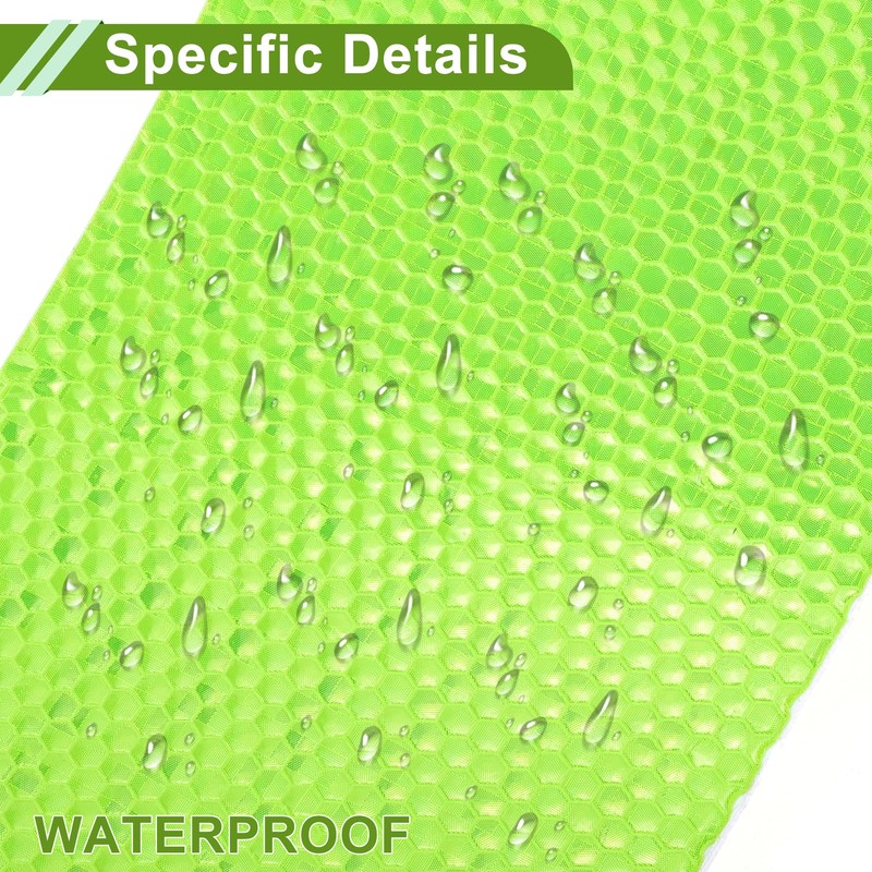 HOPESPANNER Universal 32.81ft x 3.94In Air-Release Adhesive Pinstripe Tape Reflective