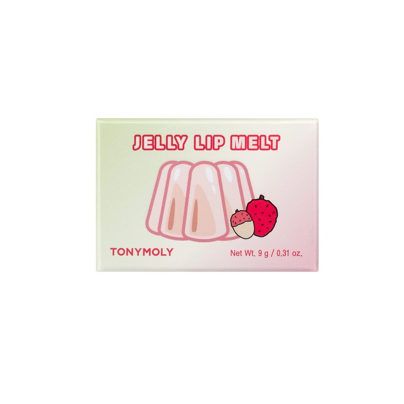 TONYMOLY Jelly Lip Melt – Lychee Lip Balm Treatment, Moisturizing