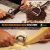 Cave Tools Vegetable Y Peeler Julienne Swivel Slicer With Potato
