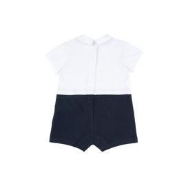 Chicco, Pagliaccetto Neonato, Elegante, In Morbido Cotone, con Comoda Apertura sulla Schiena e a Patello, Designed in Italy, Abbigliamento Neonato 0-24 Mesi