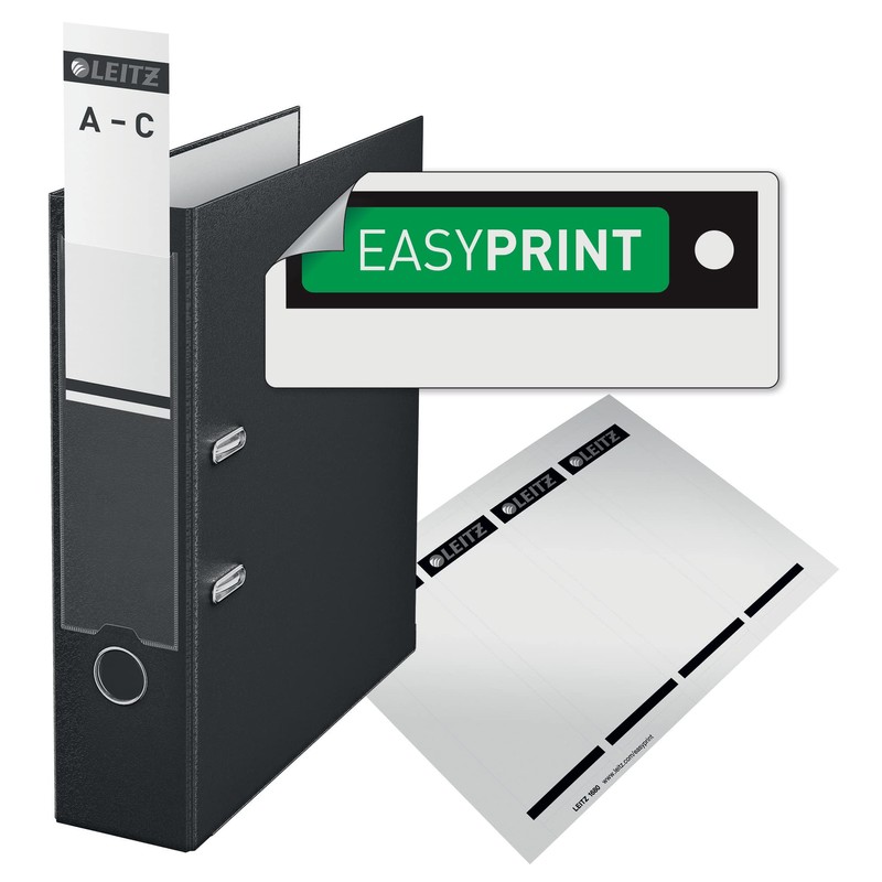 Leitz 10120025 Double Lever Arch File with Slits 2 x