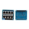 GPIO Breakout Board Professional 8 RJ45 Ports 40 Pin Power