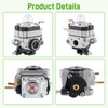 RY253SS Carburetor for Ryobi Weed Wacker Trimmer RY251PH RY252CS RY254BC,