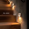innofox 10-Pack Stick-on Motion Sensor Lights, Warm White LED Night
