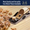 Low Angle Block Plane - Wood Planer Hand Tool with