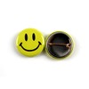 Classic Smiley Face Pinback Buttons - 1 Inch Size -