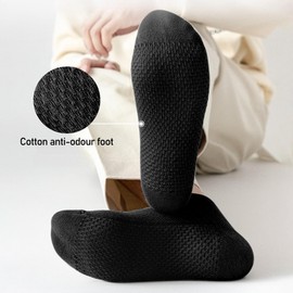 Mens Ankle Trainer Socks - 6 Pairs Summer Thin Breathable Causal Low Cut Socks Cotton UK