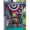 4th of July Nylon Pleated Fans by Old Glory Bunting.