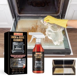 Jakehoe Oven & Grill Cleaner, Oven Grill Special Decontamination, Deodorization, Odor, Odor And Oil Remover - Color: 3pcs
