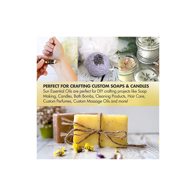 Sun Essential Oils 8oz - Rosemary Essential Oil - 8