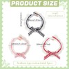 FINGERINSPIRE 3PCS Knitted Cat Collars Handmade Pet Collar with Buckle