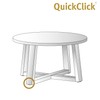 Wagner QuickClick® Chair Glides – Set of 4 for Screwing