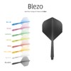 BLEZO Darts Durable Dart Flights | Integrated Dart Flights with