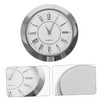 COHEALI Retro Clock Head Insert with Roman Numerals Vintage Round