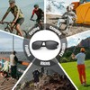 SPEEDHYUN Classic Men's Polarised Sunglasses Square Lightweight Sunglasses UV Protection