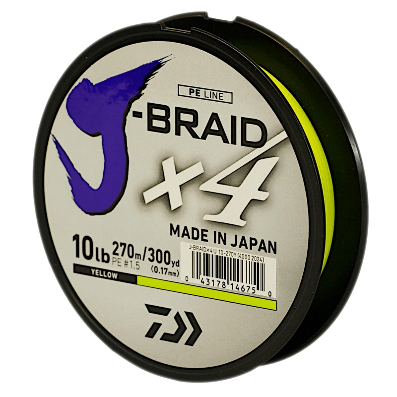 JB4U15 Braided Fishing Line