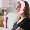Wiederverwendbare V-Line-Gesichtsmaske aus Weichem Material, Atmungsaktive V-förmige Gesichtsbandage, Straffende Gesichtspflege