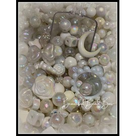 Bead Mixes By Color:_White_Regular - $15.99