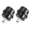 2 Pcs Air Compressor Silencer Filter Metal Air Compressor Intake