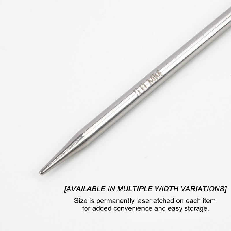 Aeelike Circular Knitting Needles 60cm 6mm, Metal Circular Needles for