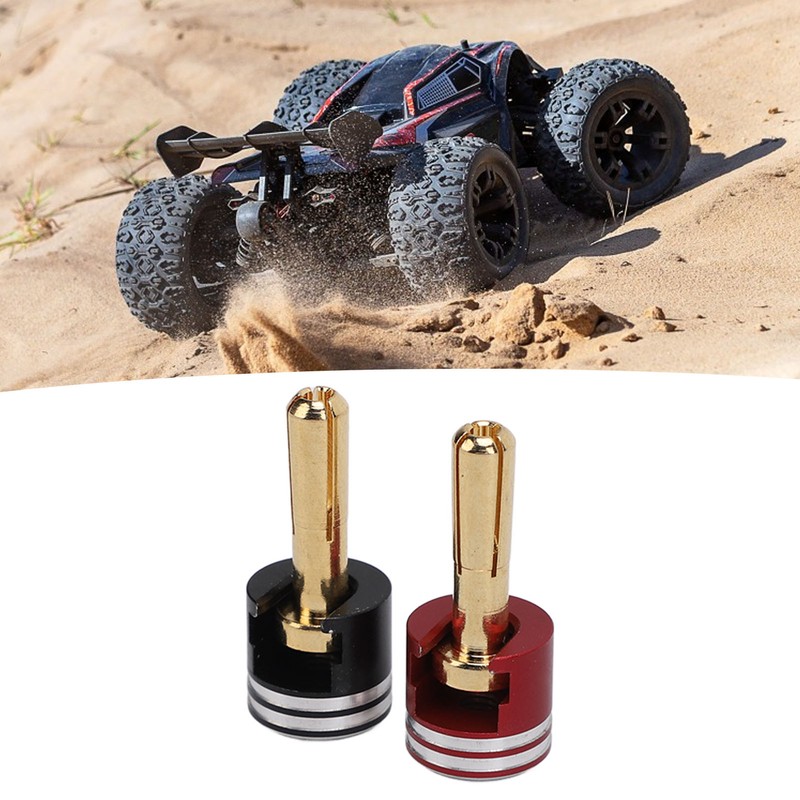 Heatsink Bullet Plug Grip Aluminium Alloy and Copper Banana Plug