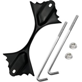 Car Battery Hold Down Bracket with 304 Stainless Steel J Bolt - Compatible with Mazda3, Mazda6, CX-3, CX-5, CX-9 (2013-2018)