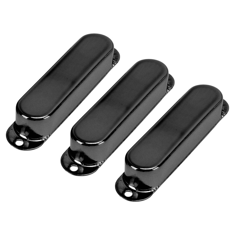3Pcs Electric Guitar Single Coil Pickup Cover Copper Instrument Accessory