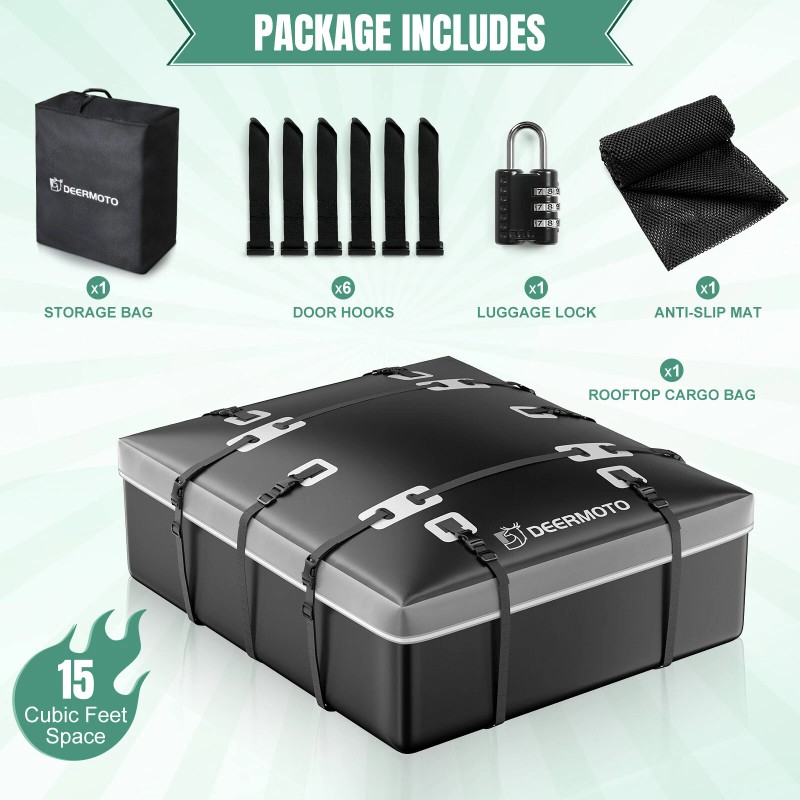 Dreamizer For Subaru Forester 21 Cubic FT Roof Rack Bag