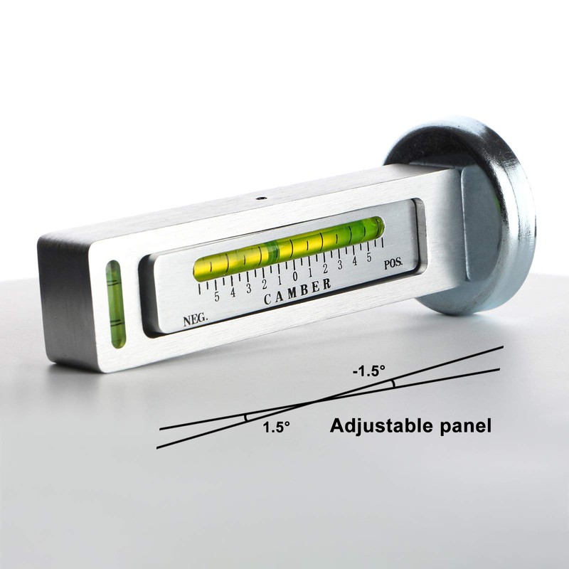 Toolwiz Universal Adjustable Magnetic Gauge Tool Camber Gauge Wheel Alignment