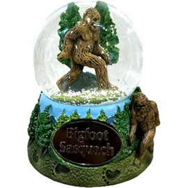 Bigfoot Sasquach Big Foot Snow Globe by Animals Forever