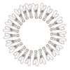 Small Chip Clips, 40 Pcs 1.7 Inch Stainless Steel High