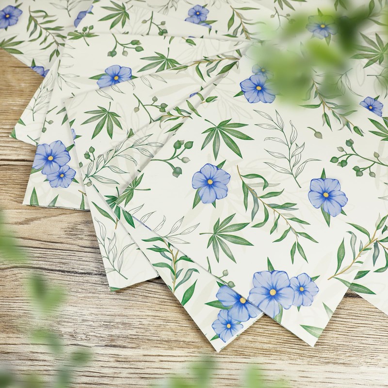 Linen Scented Drawer Liners, 6 Sheets Scent Paper for Drawers,