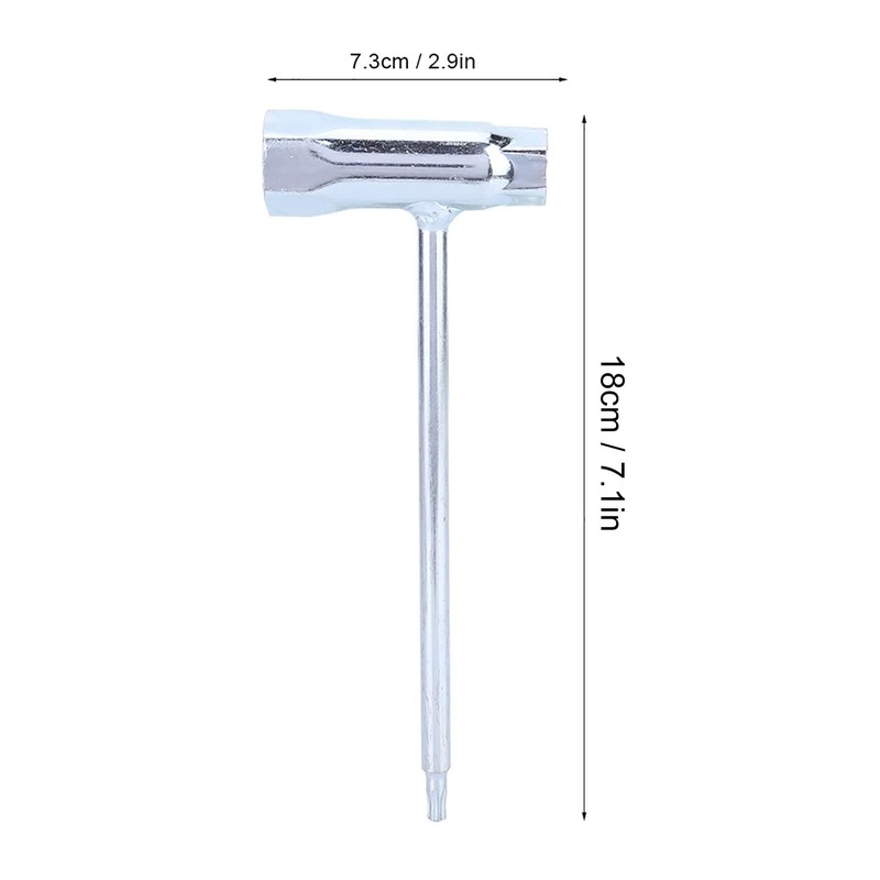 ZPSHYD Chainsaw Spark Plug Wrench,2Pcs Spark Plug Spanner Wrench T27
