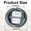 2 Pack Trailer Document Holder with Wire Attached Cover for