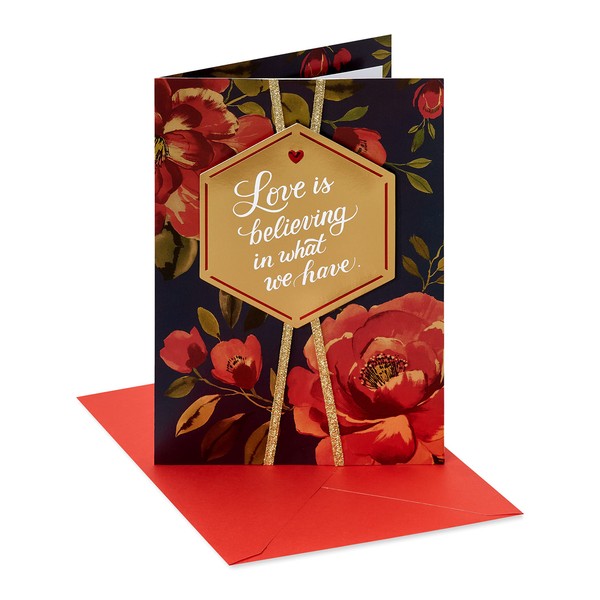 American Greetings Valentines Day Card for Husband, Wife, Boyfriend, Girlfriend or Significant Other (You and Me)