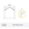OOK Picture Hanging Wire Stainless Steel (9') 30lb,Silver
