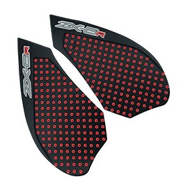 Red Gas Fuel Tank Pad Traction Side Fuel Knee Grip Decal Compatible with Kawasaki Ninja ZX6R 636