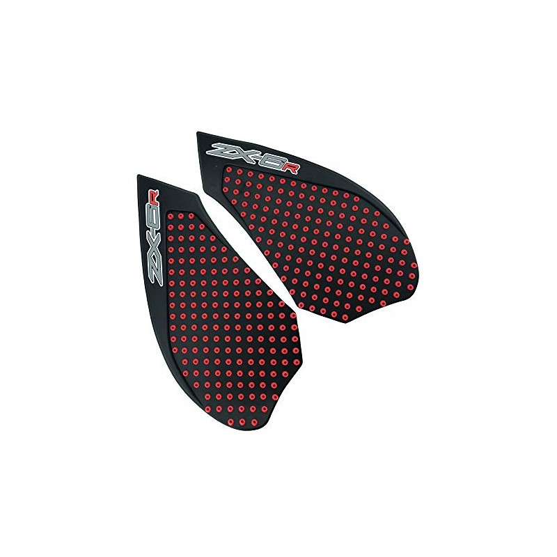 Red Gas Fuel Tank Pad Traction Side Fuel Knee Grip