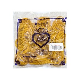 Thick Yellow Large Capacity Rubber Bands (70x1.3mm) - Jang's Fancy Rubber Band 5ea