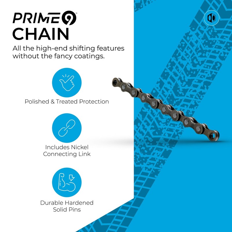 Box Three Prime 9 Wide Single Shift eBike Groupset: Unlock