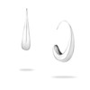 Echtzeit Hoop Earrings EJ-0001, Stainless Steel, No Gemstone