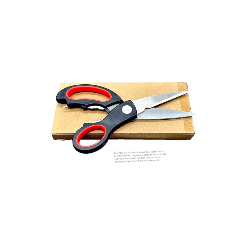 All-Purpose Kitchen Shears, Durable Stainless Steel with Comfort Grip Handle,
