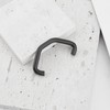 YINETTECH 2pcs Car Wiper Arm Tension Spring Hooks 38mm 3.5mm