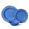 LEHAHA 12 Piece Melamine Dinnerware Set BPA Free Farmhouse Outdoor