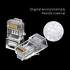 RJ45 Connectors RJ45 Crimp Ends 8P8C UTP Network Plug for