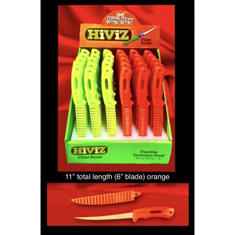 Hiviz- Betts Billy Bay Hiviz Razor Sharp 11" FILET Fillet