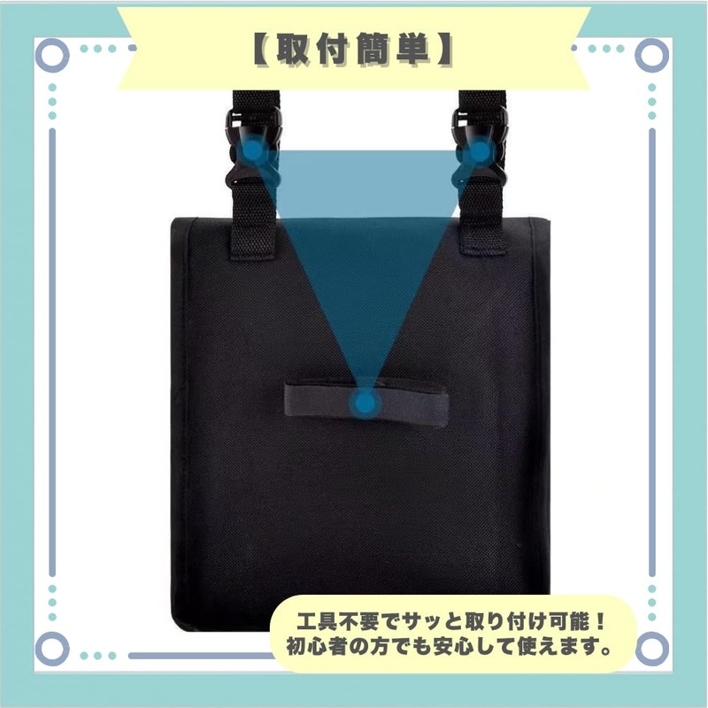 ideastore Front Bag, Bicycle, Motorcycle, Side Storage, Convenient Goods, Small