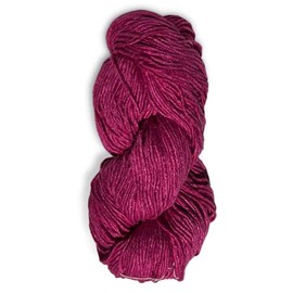Regal Mulberry Silk Yarn - Worsted Weight - Single Ply Yarn - Solid Colors (Sunny Pink)